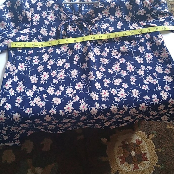 Lush long sleeve shirt with floral print - Picture 4 of 5